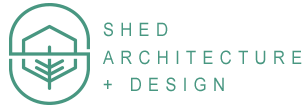 Shed Architecture + Design Logo
